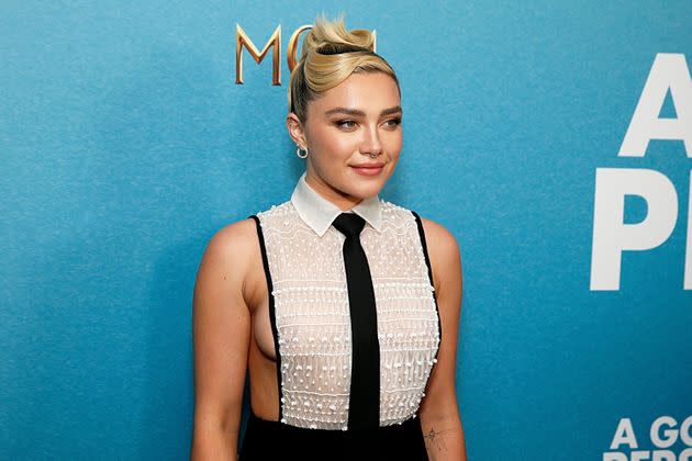 Florence Pugh wore Valentino at the New York premiere of 