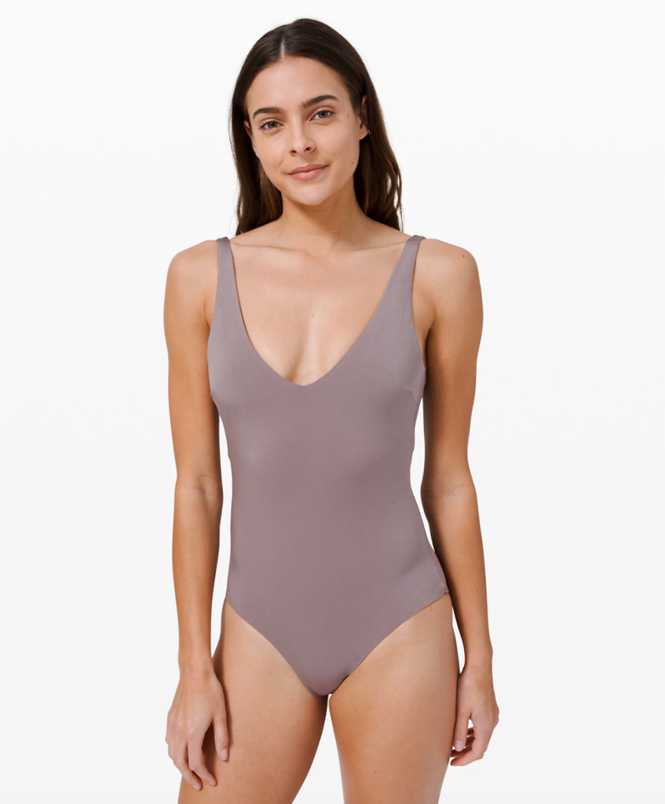 All that Glimmers One-Piece. Image via Lululemon.