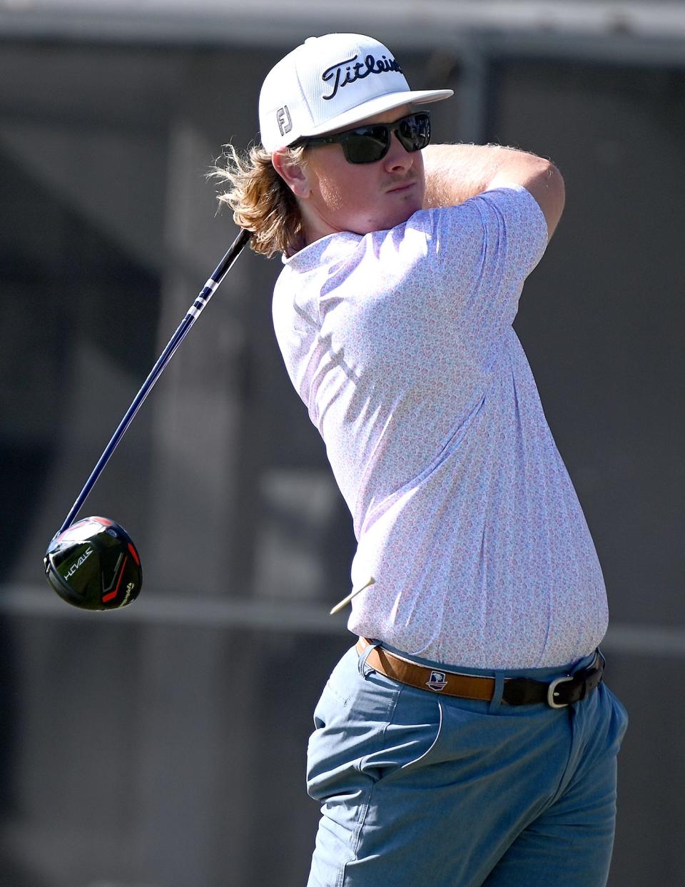 Connor Arendell during the last round of the Yuengling Open at the Fort Myers Country Club,Sunday, March 6, 2022 (Photo/Chris Tilley)