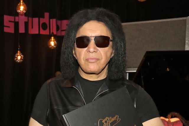 <p>Mark Weiss/Getty</p> Gene Simmons in New York City in September 2017