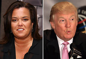 Rosie O'Donnell, Donald J. Trump | Photo Credits: Neilson Barnard/Getty Images, David Cannon/Getty Images