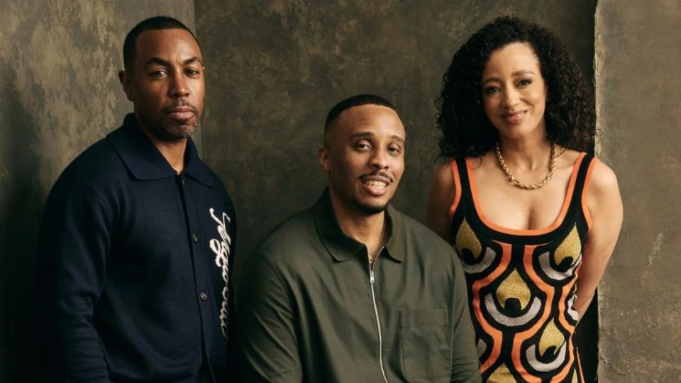 Prentice Penny, Jason Parham and Joie Jacoby (Getty Images)