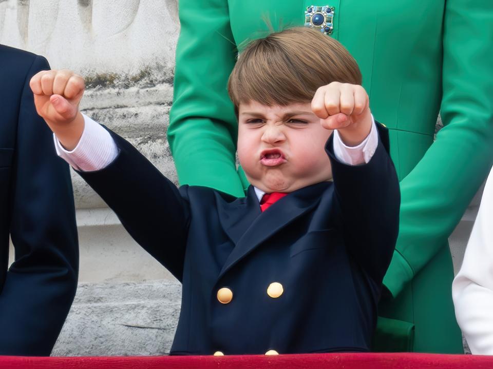 Prince Louis during the Trooping the Colour