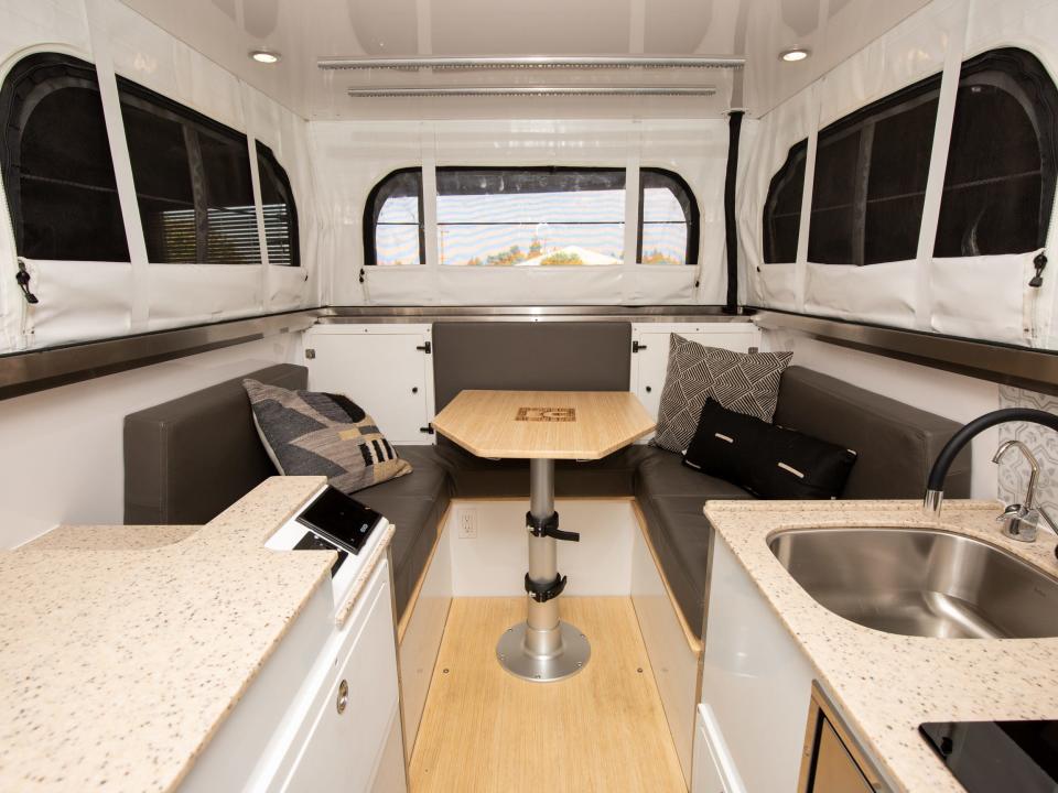 Inside the EarthCruiser Terranova