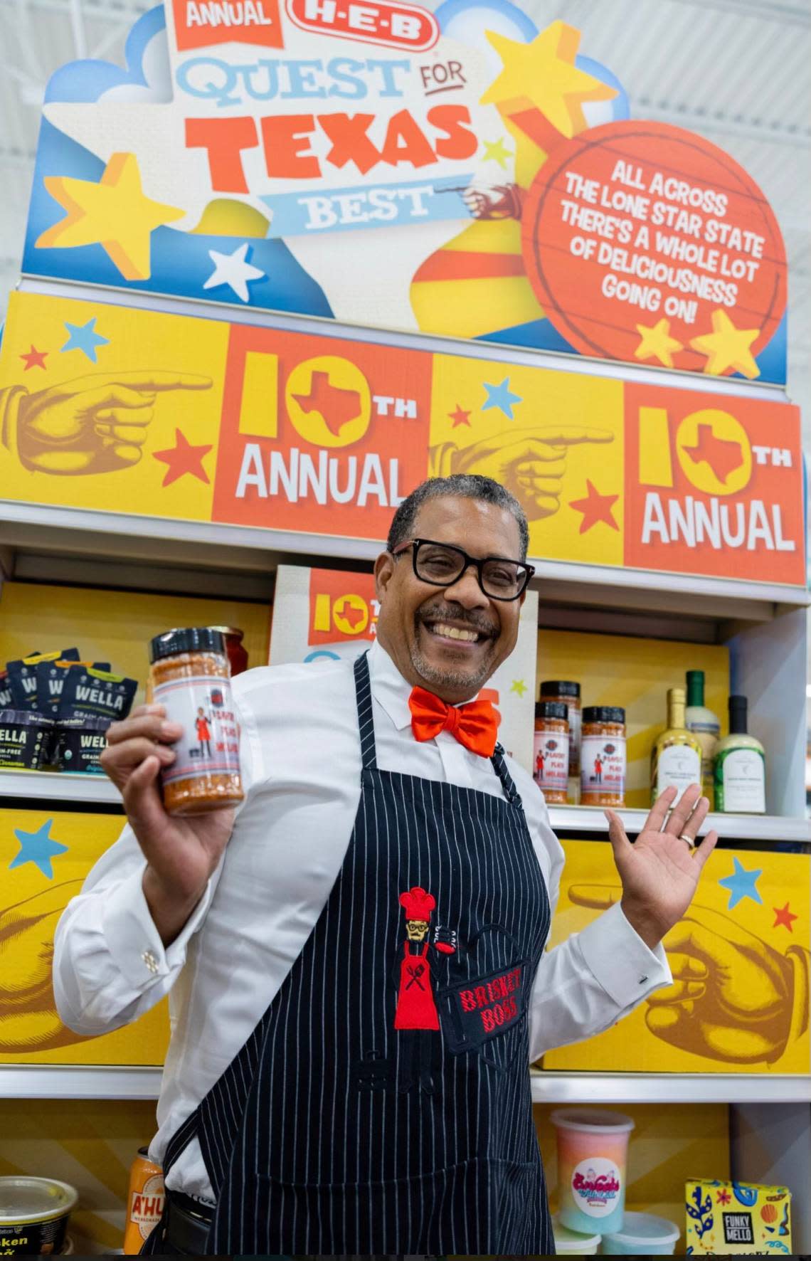 Royce Simmons was the only finalist for H-E-B’s annual Quest for Texas Best from the Dallas-Fort Worth Metroplex.