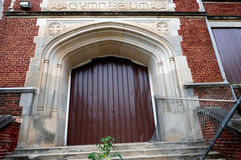 The old Roosevelt School, 900 N Klein, in Oklahoma City is seen Friday.