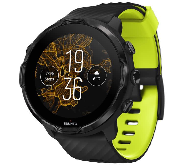 Suunto 7 Versatile Smartwatch con molte funzionalità e Wear OS by Google, Grafite
