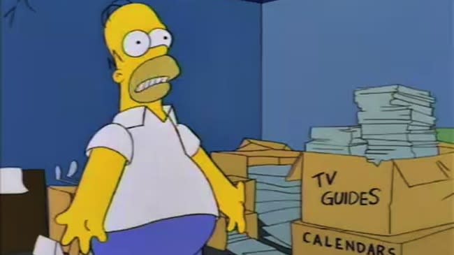Hoarding Homer