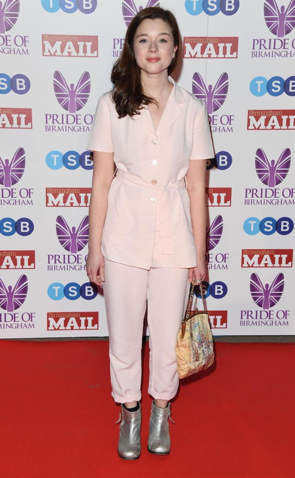 Claudia Jessie at the Pride Of Birmingham Awards on March 8, 2018.