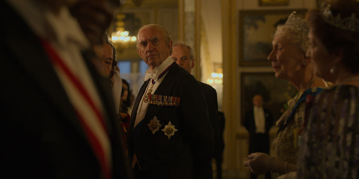 Jonathan Pryce en la temporada 5 de 'The Crown' (Cr. Netflix)