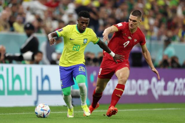 Camiseta 1ª Brasil Match para el Mundial Qatar 2022 para Hombre