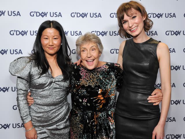 John Sciulli/Getty From left: Unjoo Moon, Helen Reddy and Tilda Cobham-Hervey