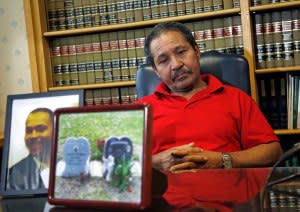 Ernesto Abreu, the father of Daniel de Abreu, on May 15, 2014.