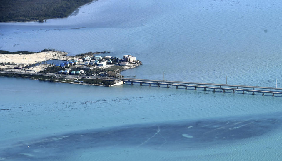 <p>A view of the Florida Keys during the aftermath of Hurricane Irma, Monday, Sept. 11, 2017. (Photo: Matt McClain/The Washington Post via AP) </p>