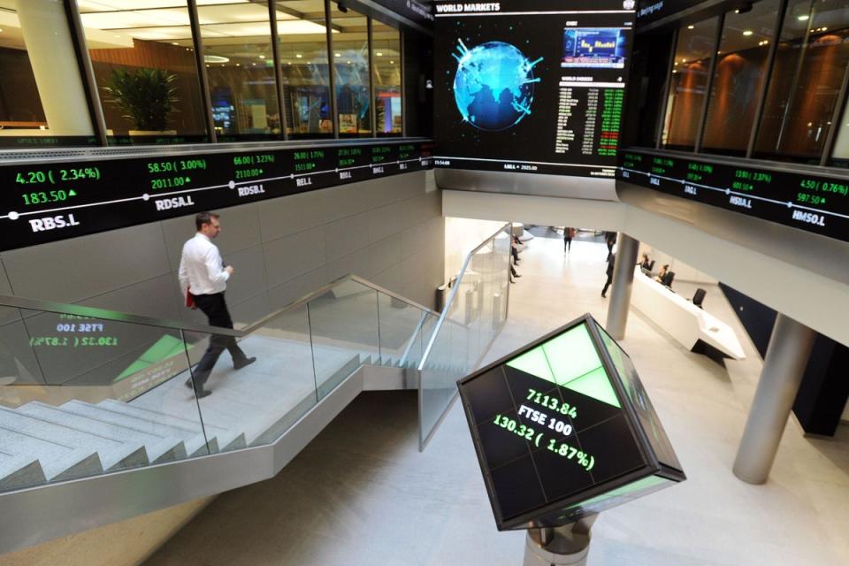 London’s top index was flat on Thursday (Nicholas.T.Ansell/PA) (PA Wire)