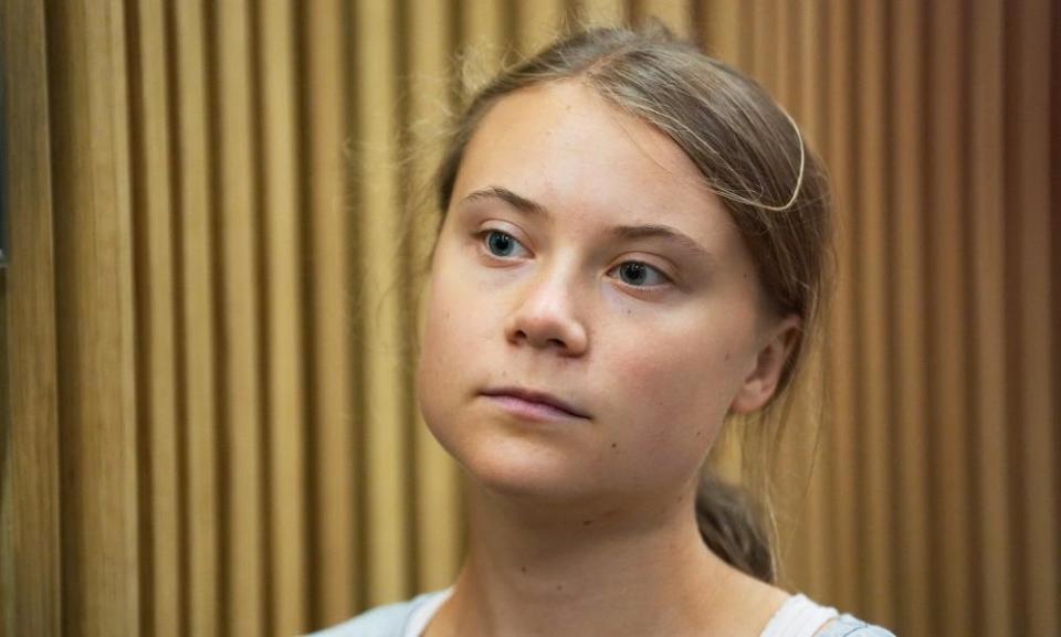 Climate activist Greta Thunberg.