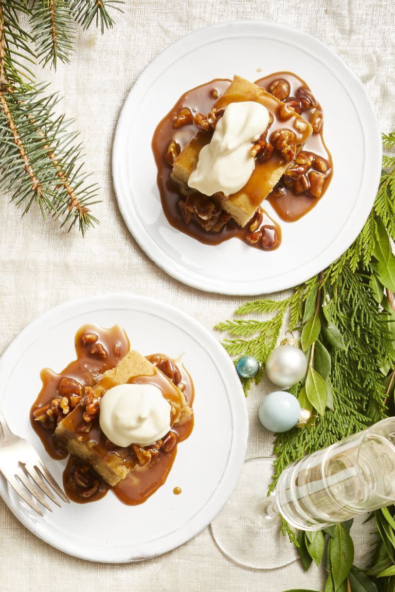 <p>There's nothing like hot toffee to warm you up on a chilly fall night.</p><p><em><a href="https://www.goodhousekeeping.com/food-recipes/dessert/a25324758/sticky-toffee-pudding-recipe/" rel="nofollow noopener" target="_blank" data-ylk="slk:Get the recipe for Sticky Toffee Pudding »;elm:context_link;itc:0;sec:content-canvas" class="link ">Get the recipe for Sticky Toffee Pudding »</a></em></p>