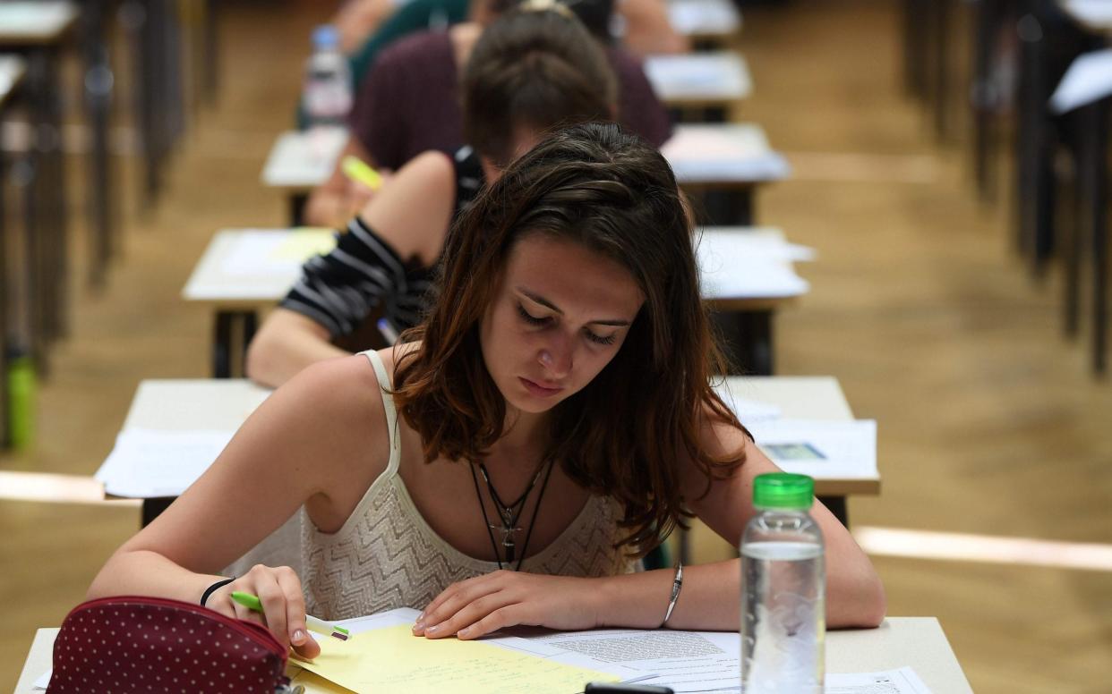 English and History saw a drastic falls in student numbers this year - AFP