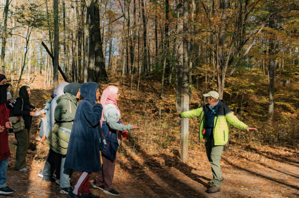 Costs for the outing were covered by Nature Canada. School trips like this often carry a fee that can put them out of reach, especially at schools with high numbers of racialized and newcomer Canadians, said Aadil Nathani, Green Ummah's co-founder. (Courtesy: CBC News)