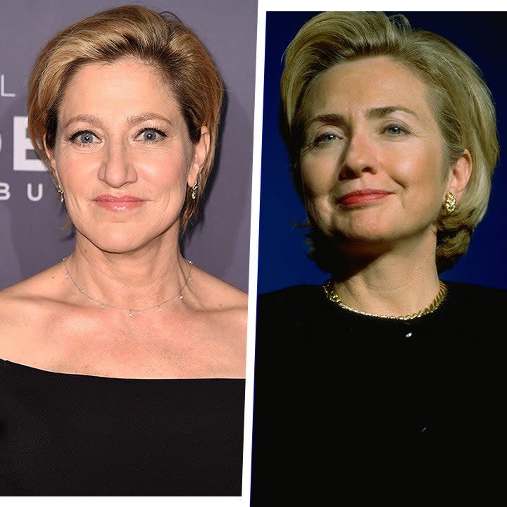 Edie Falco as Hillary Clinton