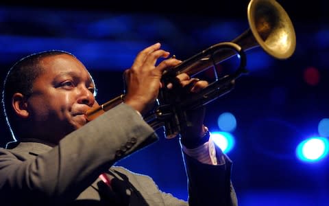 Wynton Marsalis performs with the Lincoln Center Jazz Orchestra at Warsaw Summer Jazz Days in 2007 - Credit: EPA/Jacek Turczyk