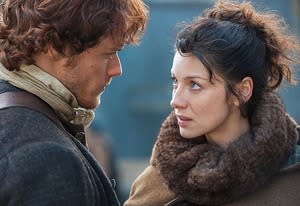 Sam Heughan, Caitriona Balfe | Photo Credits: STARZ