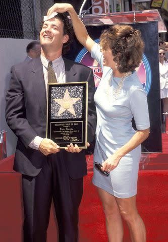 <p>Ron Galella, Ltd./Ron Galella Collection/Getty</p> Tom Hanks and Rita Wilson