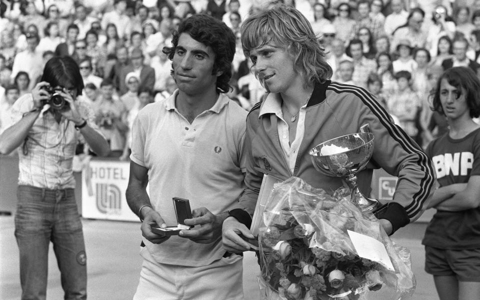 Bjorn Borg and Manuel Orantes