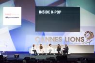 2NE1 Speaks at the Cannes Lions in France