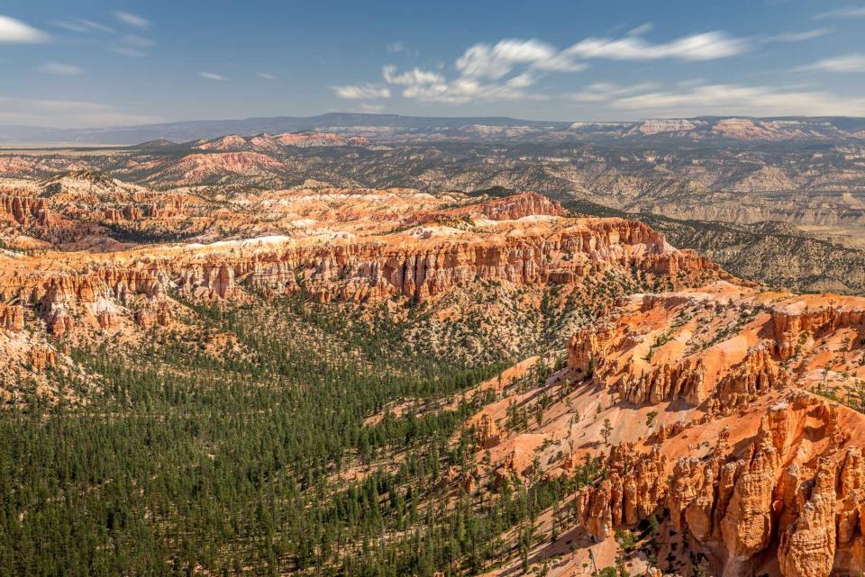 Bryce Canyon As Viewed From Bryce Point At Bryce Canyon National Park, Utah