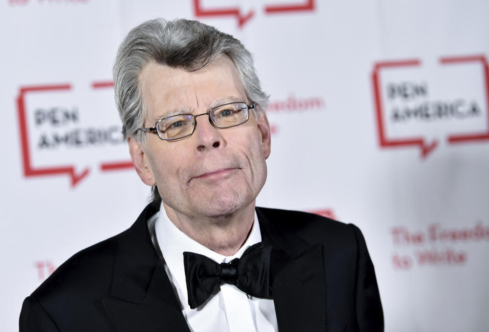 PEN literary service award recipient Stephen King attends the 2018 PEN Literary Gala at the American Museum of Natural History on Tuesday, May 22, 2018, in New York. (Photo by Evan Agostini/Invision/AP)