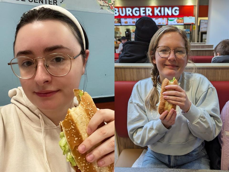 burger king comparison