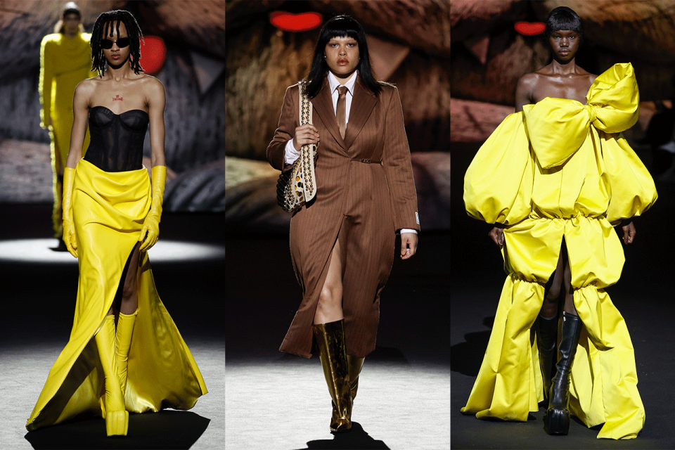 Milan Fashion Week FW23 Trends Runway Shows Milan Diesel Fendi Prada Jil Sander GCDS Sunnei