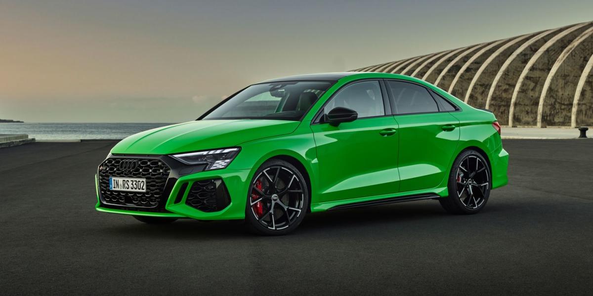 2022 Audi RS3 Revealed with 401 HP of Five-Cylinder Fury