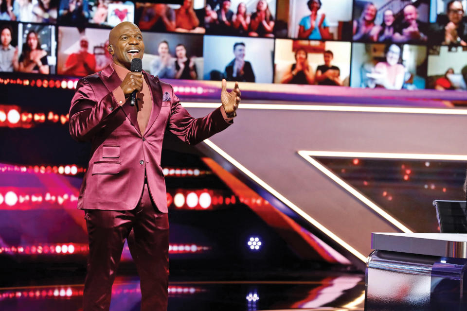 Hosting “America’s Got Talent” lets Crews show off his real personality to millions. - Credit: Trae Patton/NBC