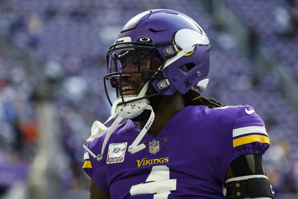 Dalvin Cook #4 of the Minnesota Vikings is a fantasy star