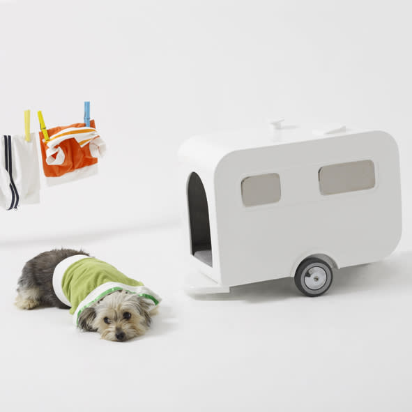 Luxury Caravan Doghouse by Marco Morosini