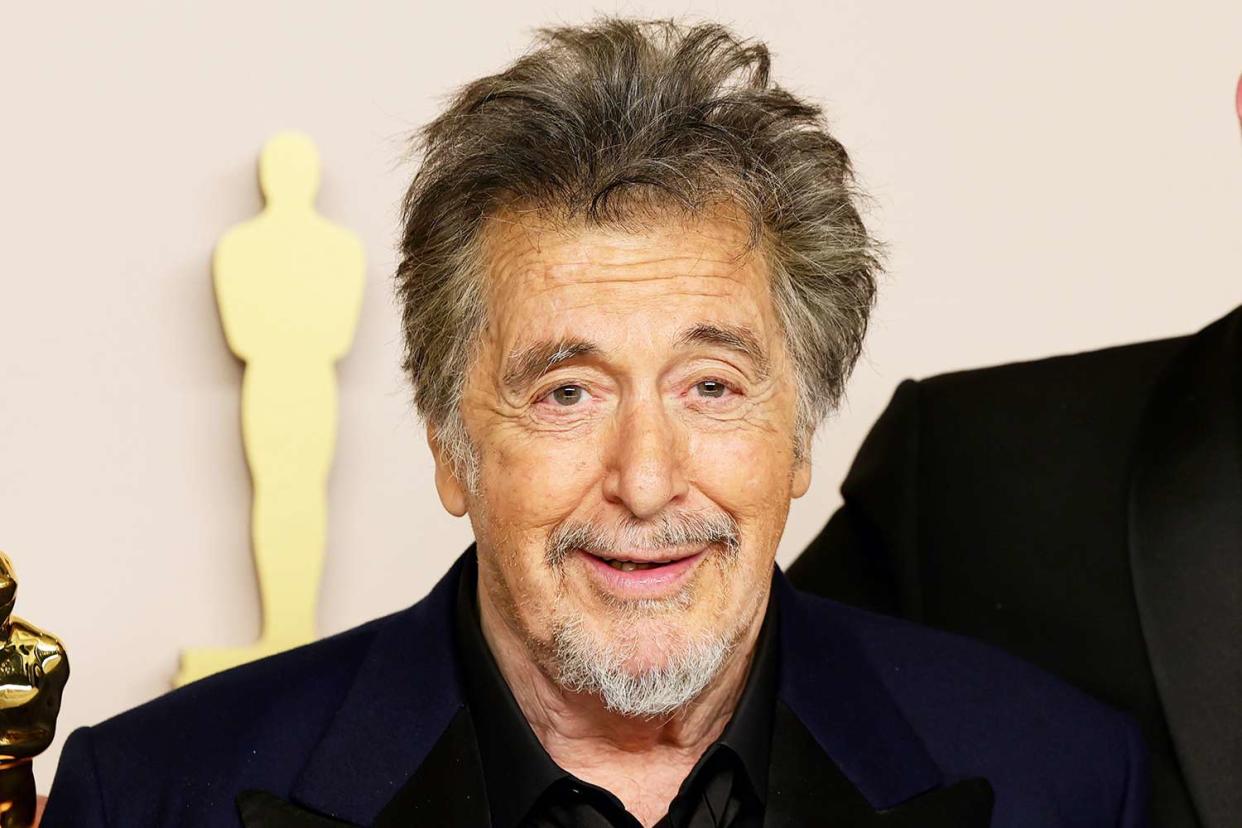 <p>Arturo Holmes/Getty</p> Al Pacino at the 2024 Oscars