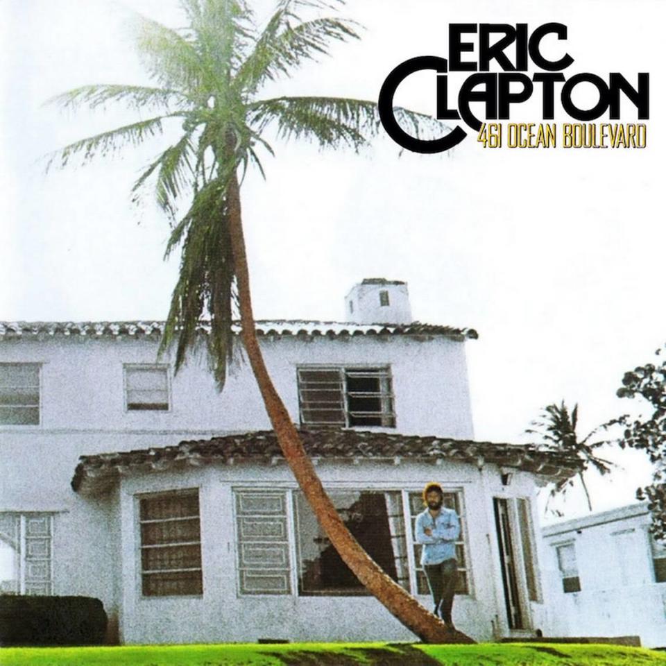 Portada del disco de Eric Clapton, 461 Ocean Boulevard, la casa de Golden Beach, donde vivió en Miami.