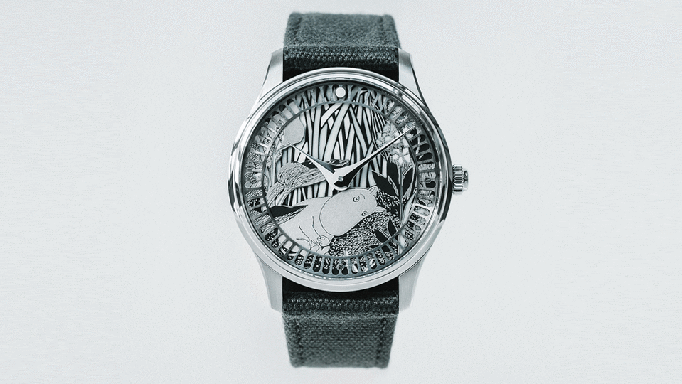 S.U.F. Sarpaneva x Moomin Watch - Credit: Sarpaneva