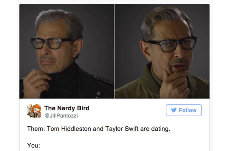 Best Taylor Swift x Tom Hiddleston memes on the internet