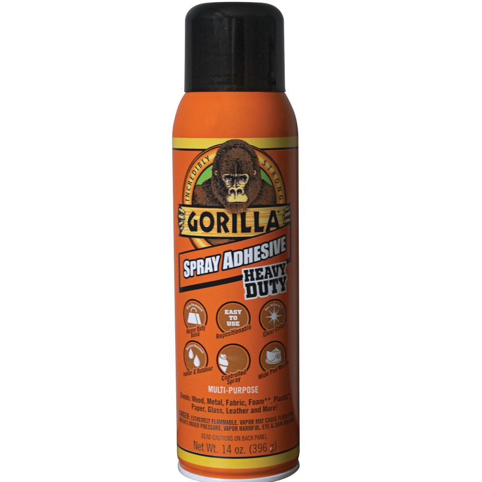 Gorilla Glue's Spray Adhesive