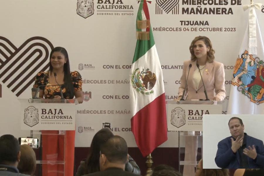 Montserrat Caballero, alcaldesa de Tijuana habla sobre detención de tres criminales por colocación de narcomantas