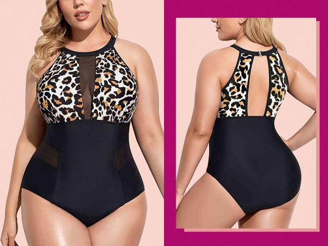 Amazon Shoppers Feel “Sexy and Comfortable” in This Plus-Size One-Piece  Swimsuit That's on Sale for $12