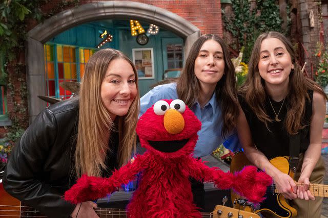 Sesame Workshop Haim and Elmo