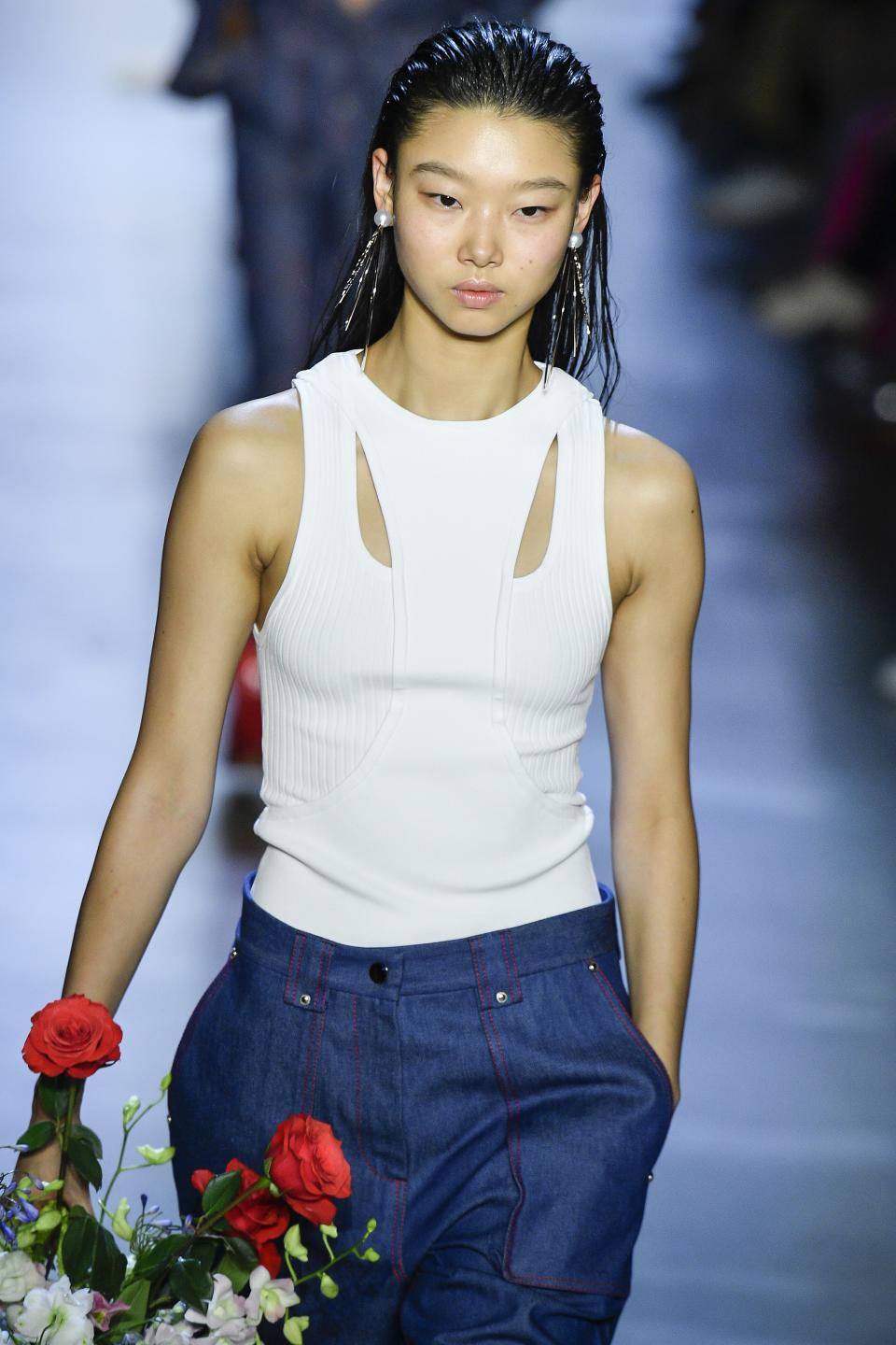 The Drenched Hair at Prabal Gurung