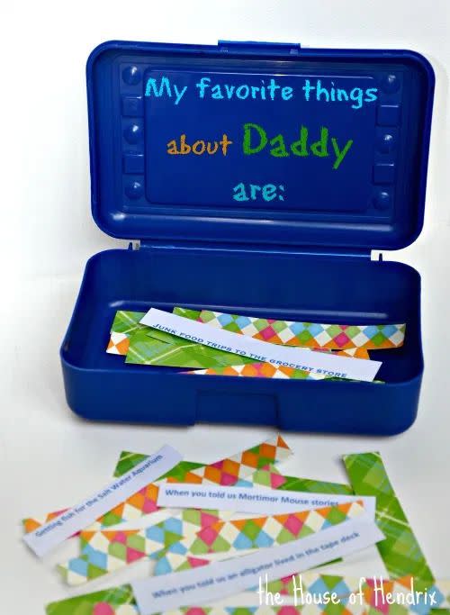 Make a Memory Box