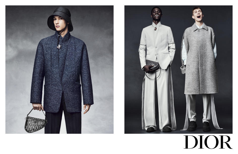 The Dior fall 2023 men's campaign.