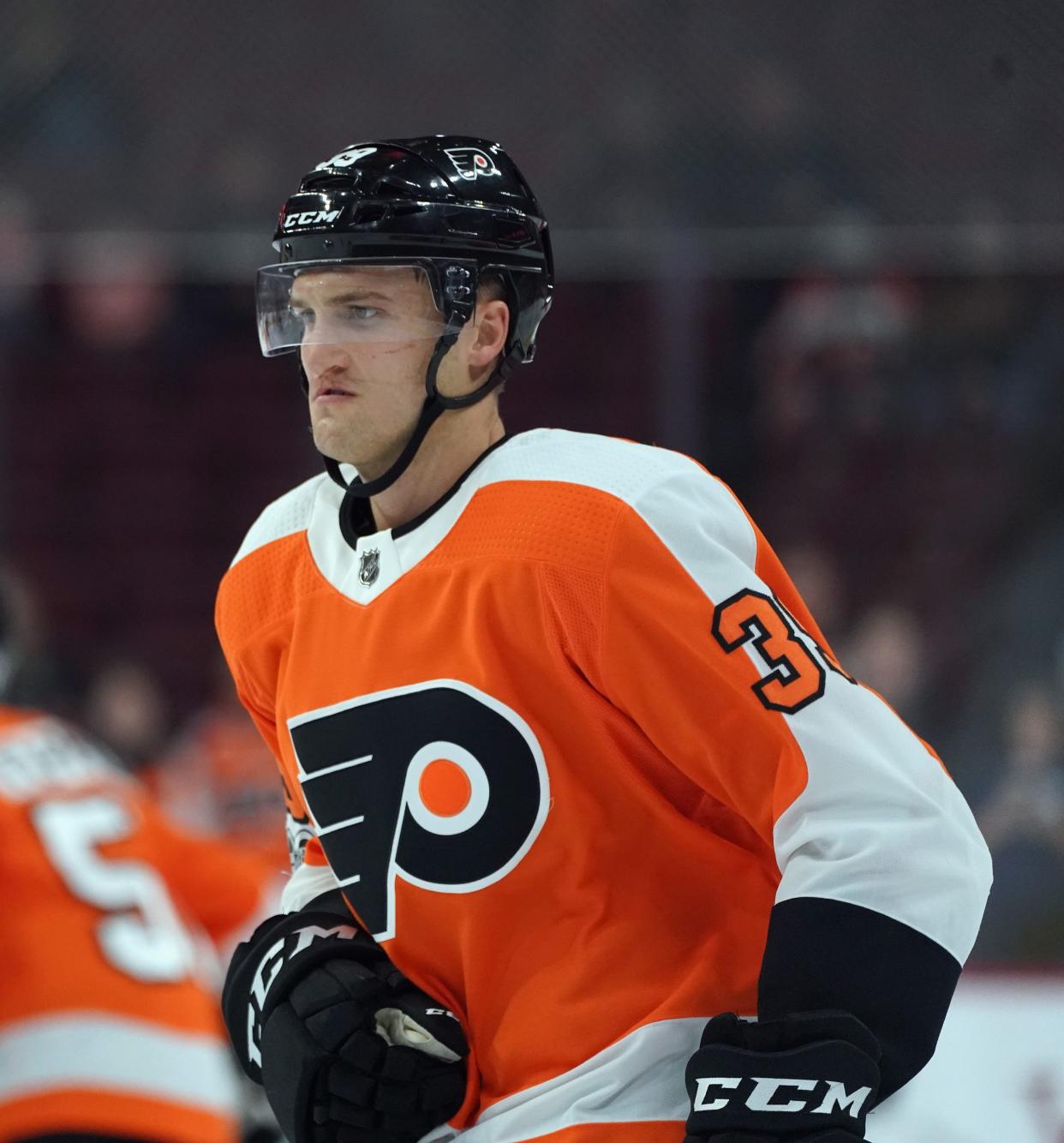 Mark Alt, on his fourth recall with the Flyers this season, knows his role as the team's extra defenseman.