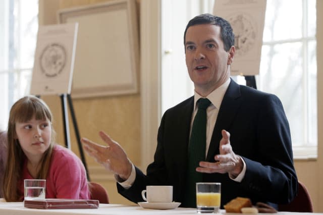 U.K. Chancellor Of The Exchequer George Osborne Ahead Of 2015 Budget